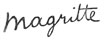 signature Ren Magritte