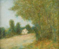 "Ferme dans une clairire" (Farm in a clearing)