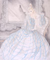 Girl in Crinoline - Miroir de Venise