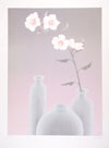 "Vase and flower I"