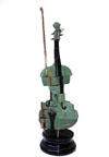 Cutted Violon Vert Clickez pour zoomer