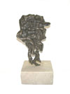 Faun, Man-Head-Hornes - Figure Faunesque, Homme-Tte-cornes (Clot collection) Click to ZOOM