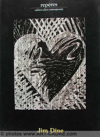 Jim Dine , monotypes et gravures collection Repres  Cahiers dart contemporains 