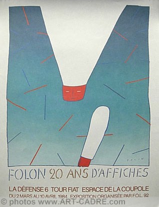 Folon 20 Ans d'Affiches Clickez pour zoomer