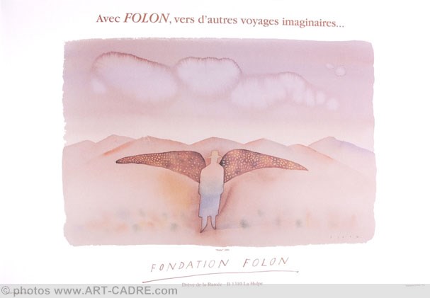 Avec Folon vers d'autres voyages imaginaires Click to ZOOM