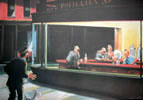 Nighthawks Revisited - Tintin et Milou Clickez pour zoomer