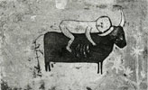 Enfant sur un taureau Click to ZOOM