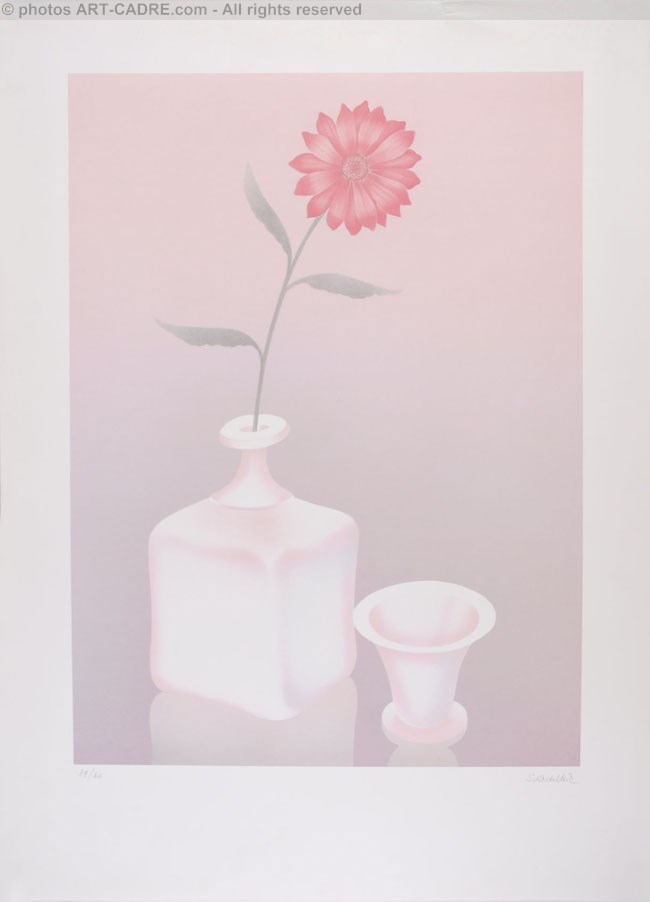 "Vase and flower II" Clickez pour zoomer