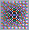 Composition III - blue & red Clickez pour zoomer